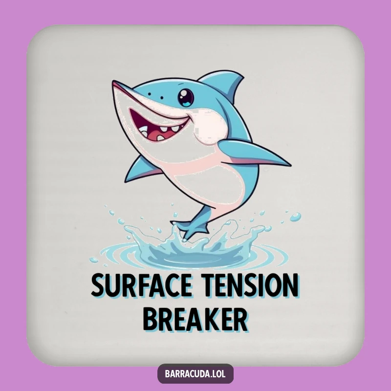 Funny Barracuda Leap Coaster: Add a Splash of Fun to Your Table