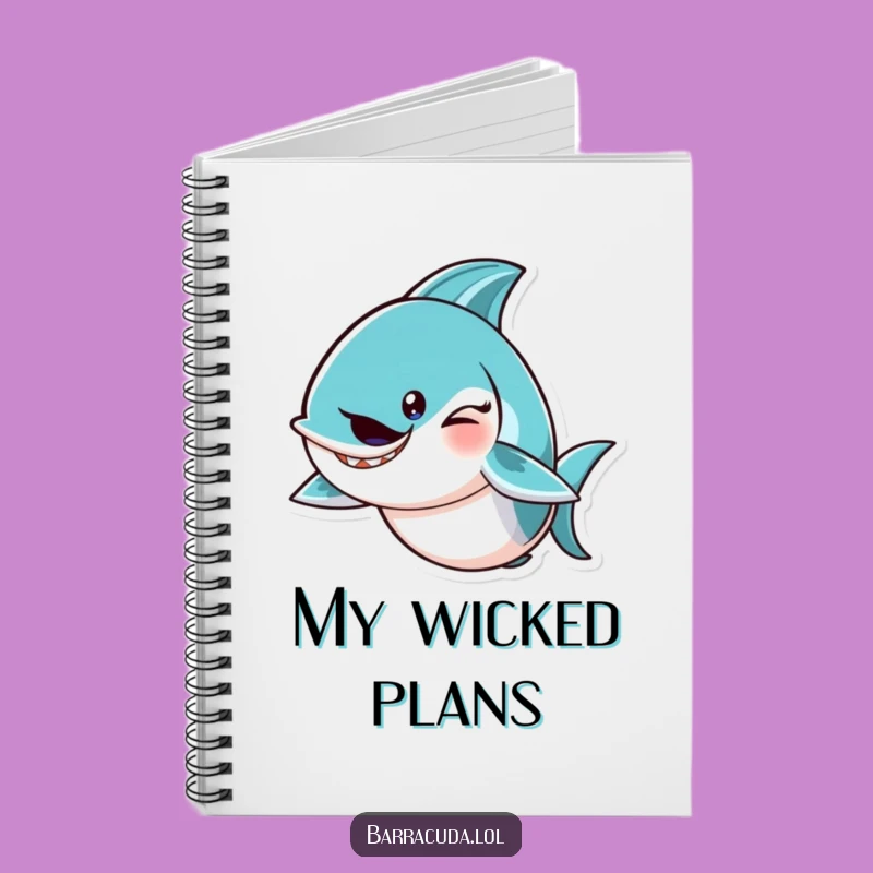 Funny Barracuda Wink Notebook: Mischievous Journal, Perfect Humorous Gift for Cheeky Notes